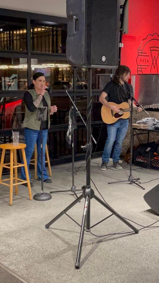 Parlour downtown Louisville welcomes back the Leftovers acoustic duo!