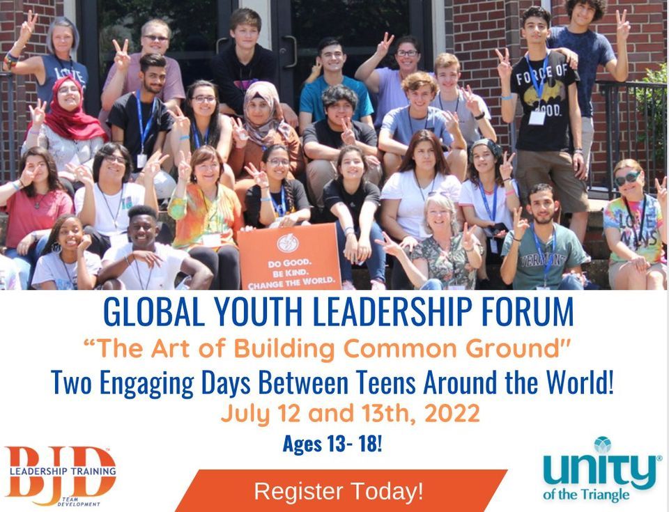 Global Teen Leadership Program The Art of Building Common Ground
