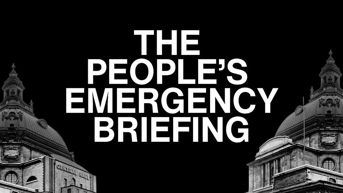 The People's Emergency Briefing Film Screening in Manchester Central