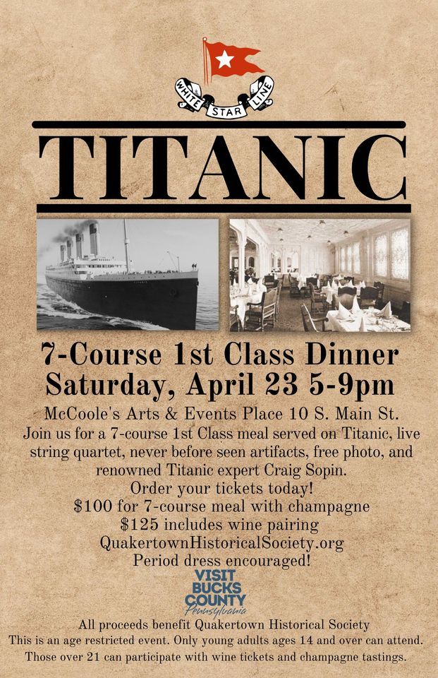 Dinner on the Titanic