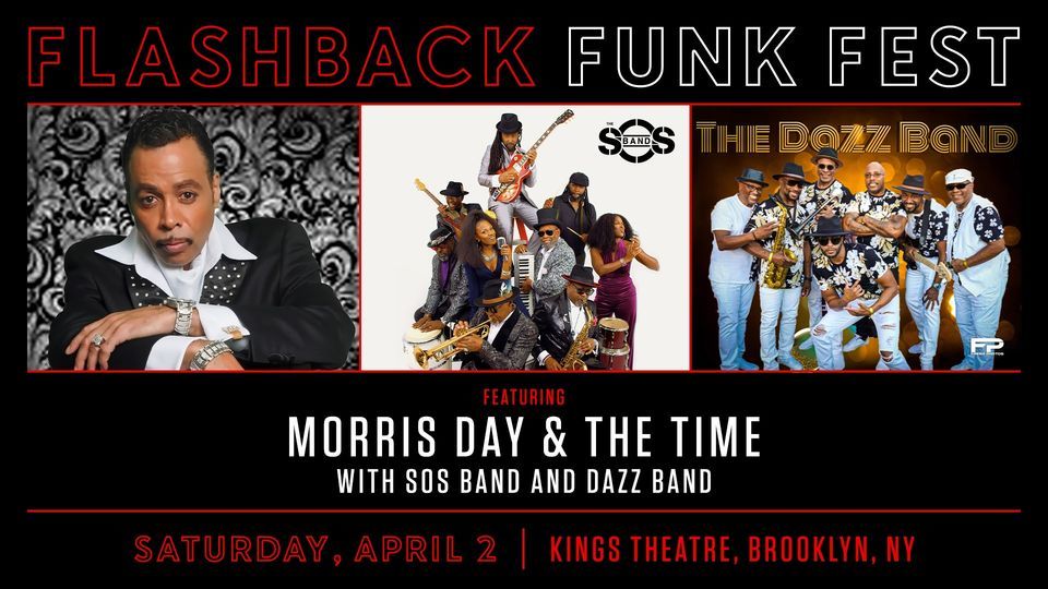 Flashback Funk Fest featuring Morris Day & the Time with SOS Band and