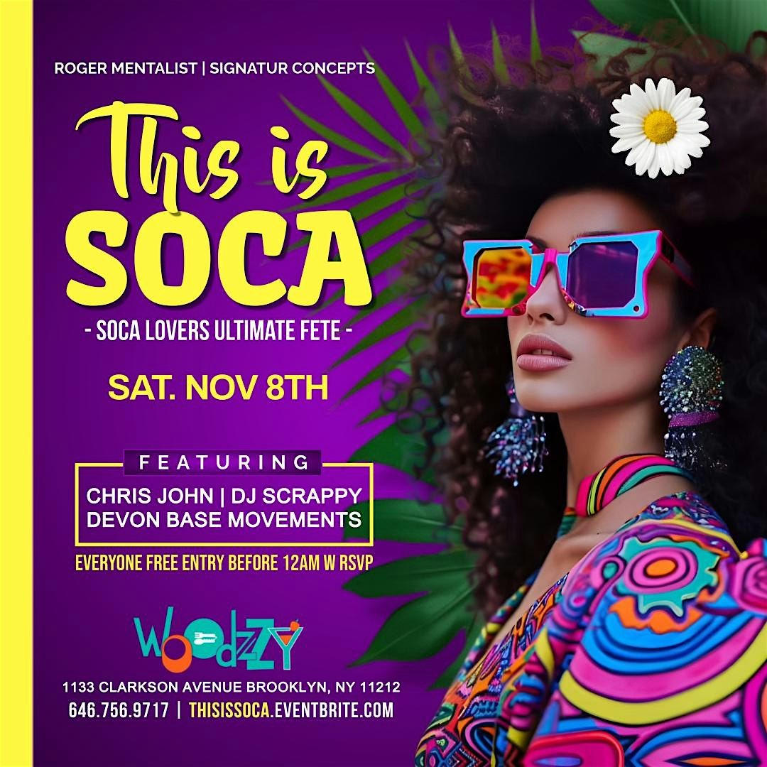 This is SOCA, Soca Lovers Ultimate Fete!