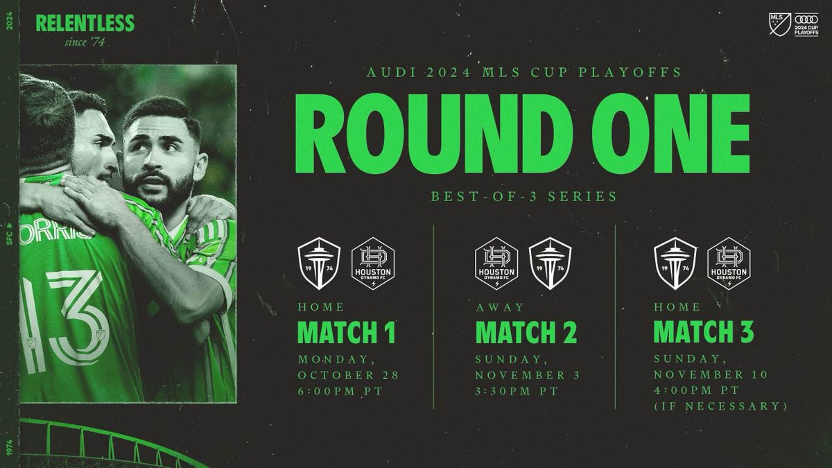 MLS Cup Conference Semifinals: Seattle Sounders FC vs. TBD (Date: TBD - If Necessary)