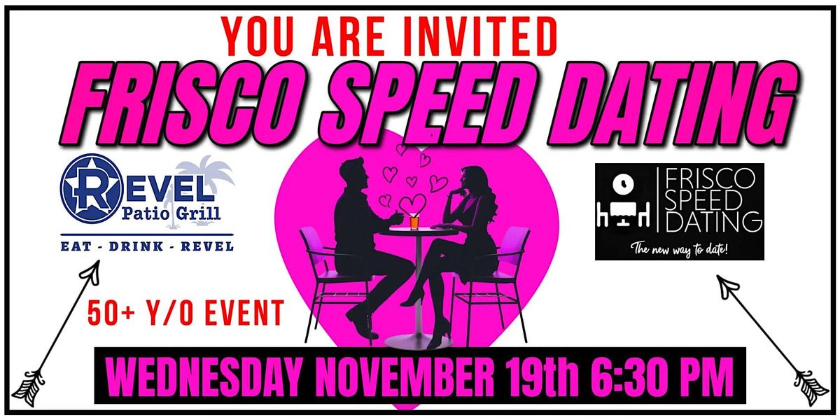 Speed Dating at The Revel (50+)