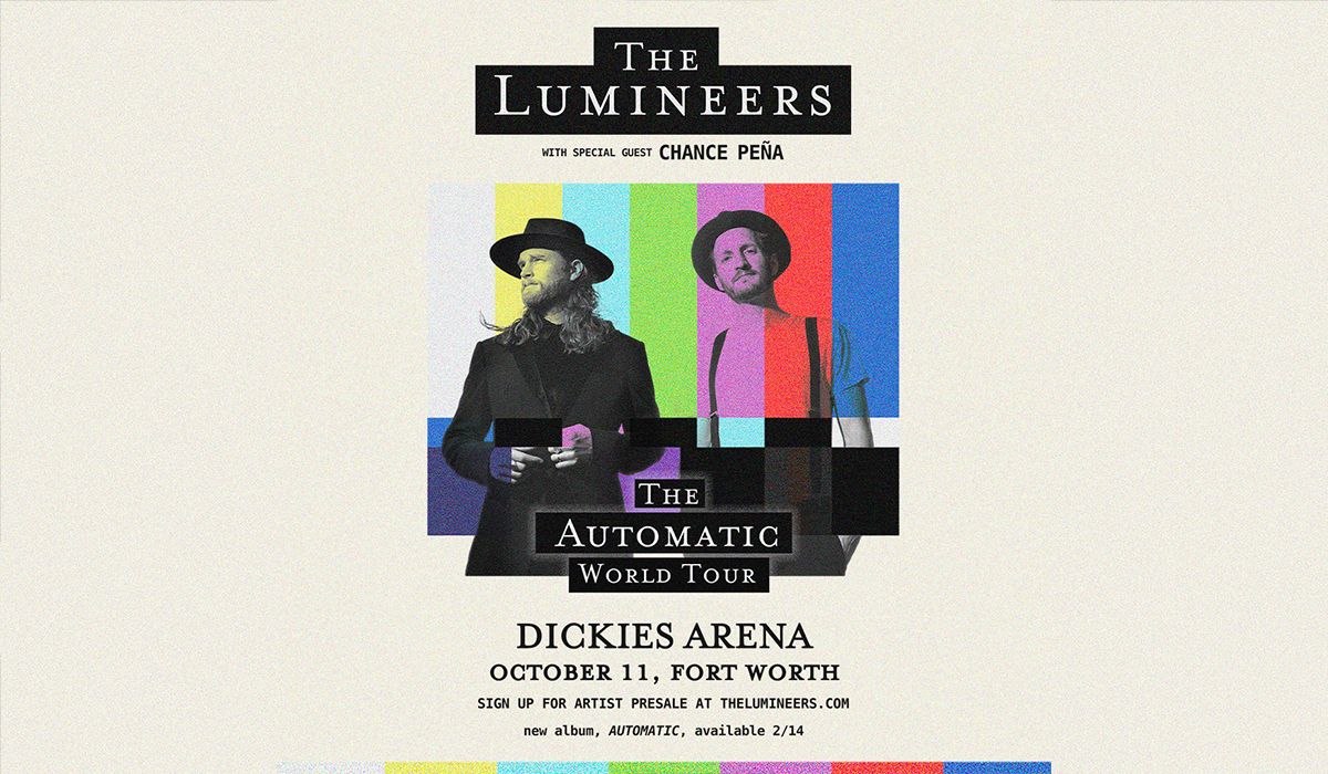 The Lumineers The Backseat Lovers & Chance Pena