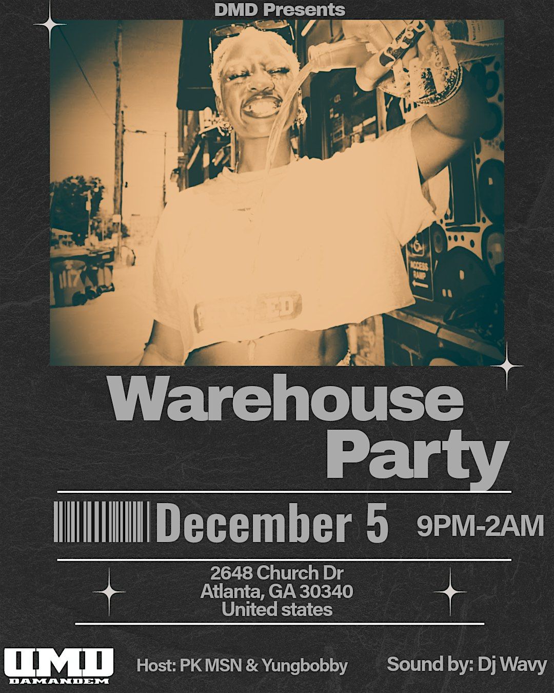 warehouse  party
