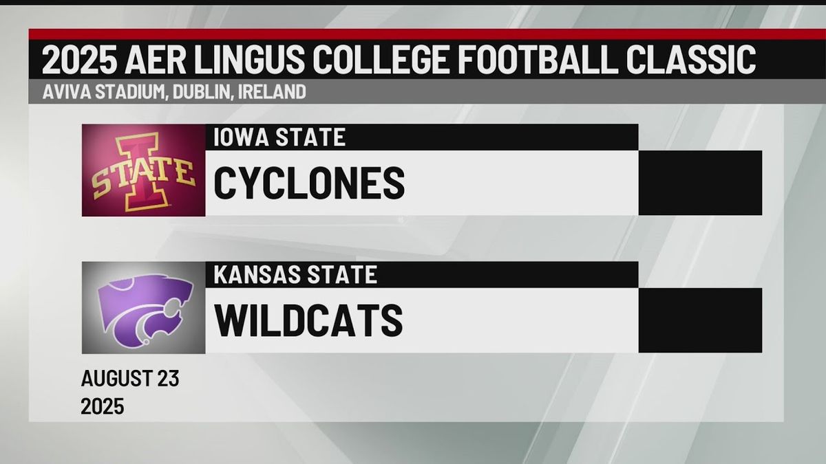Aer Lingus College Football Classic: Kansas State Wildcats vs. Iowa State Cyclones