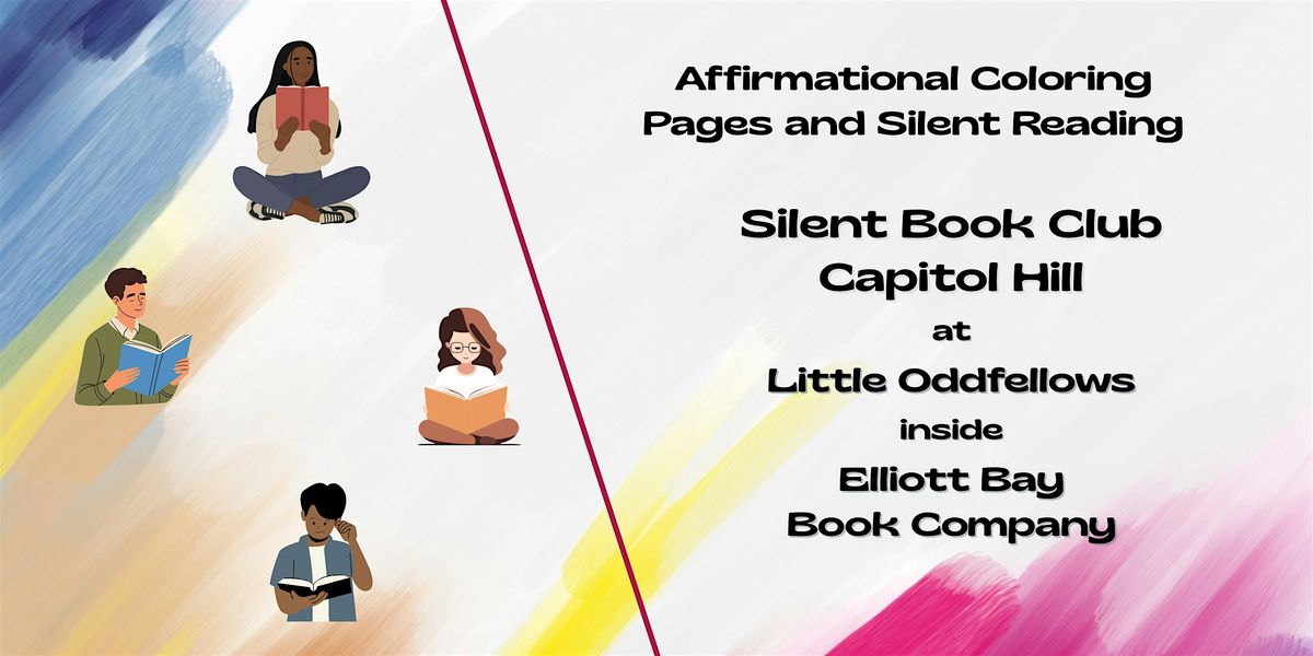 Affirmational Coloring Pages and Silent Reading!!