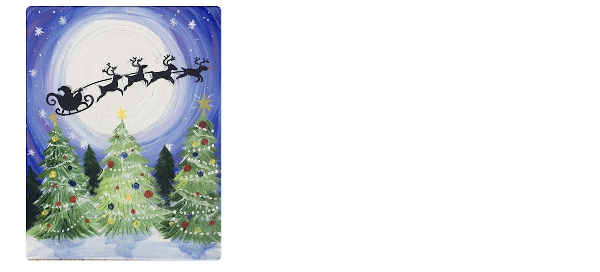 Calgary\u2019s Paint & Sip Experience at Raw Canvas: Level 1 - Easy