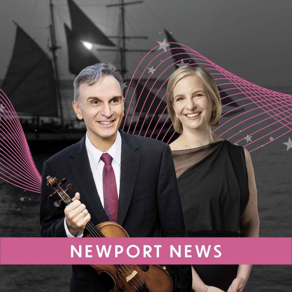 Virginia Symphony Orchestra: Eric Jacobsen Gil Shaham & Orli Shaham - Dvorak's New World Symphony