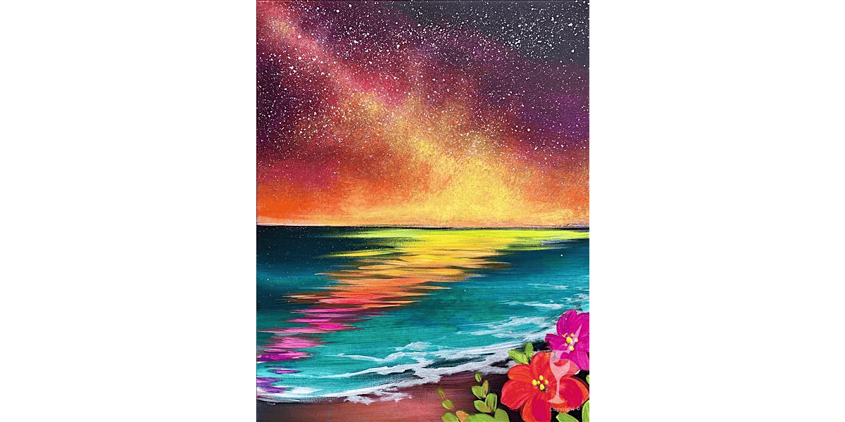 Shooting Star Reflections - Paint and Sip in San Antonio | Classpop!\u2122