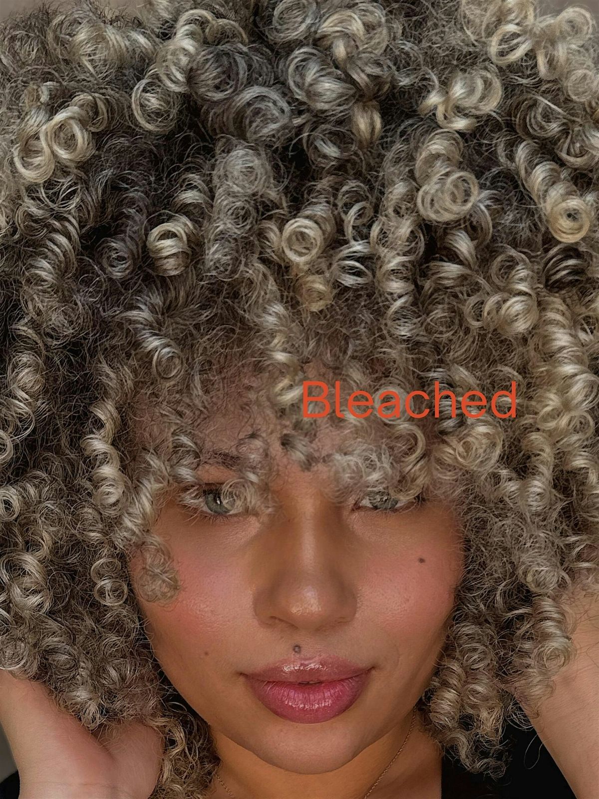 BLEACHED - Curly hair blonding DMV