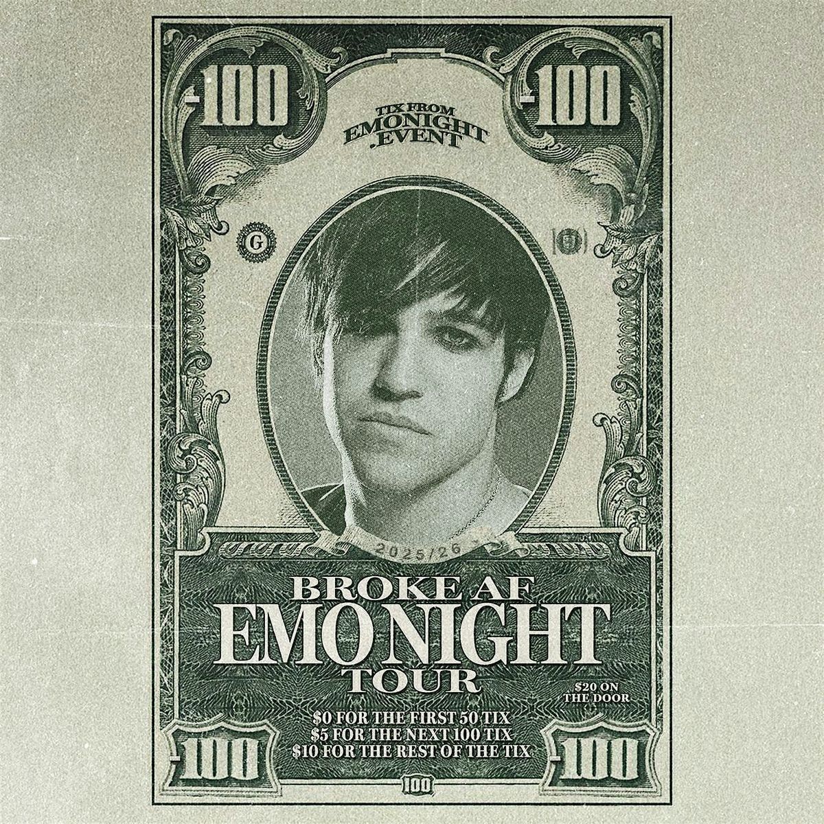 BROKE AF EMO NIGHT ADELAIDE