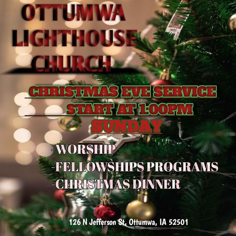 Christmas Eve Service | First Lutheran Church Ottumwa | December 24, 2023