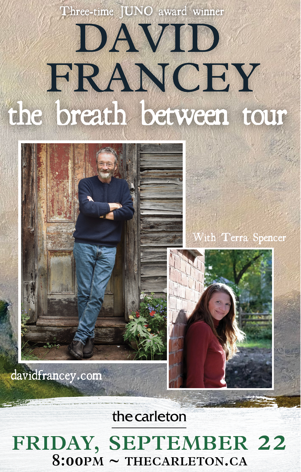 David Francey at The Word Barn