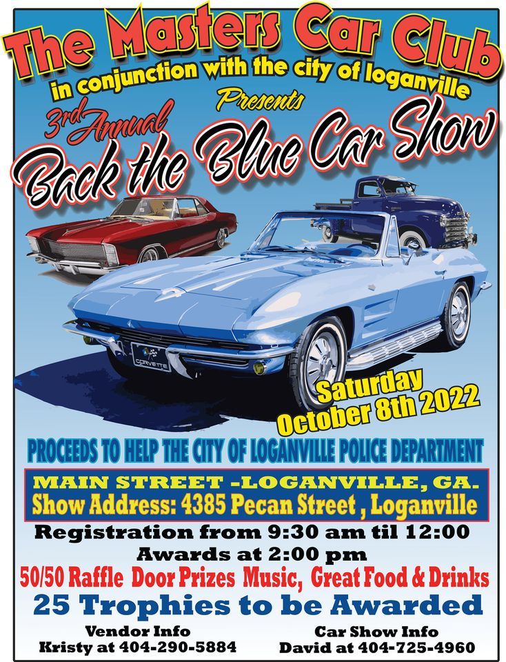 Back the Blue Car Show