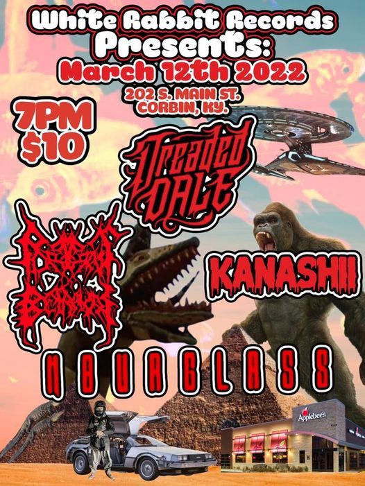 3/12/2022 @WHITE RABBIT RECORDS: DREADED DALE, PORTRAIT OF BETRAYAL ...
