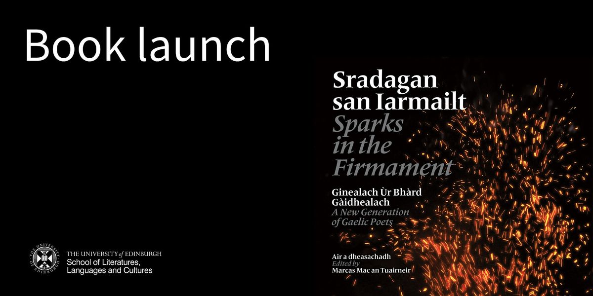 Book launch - Sparks in the Firmament: A New Generation of Gaelic poets