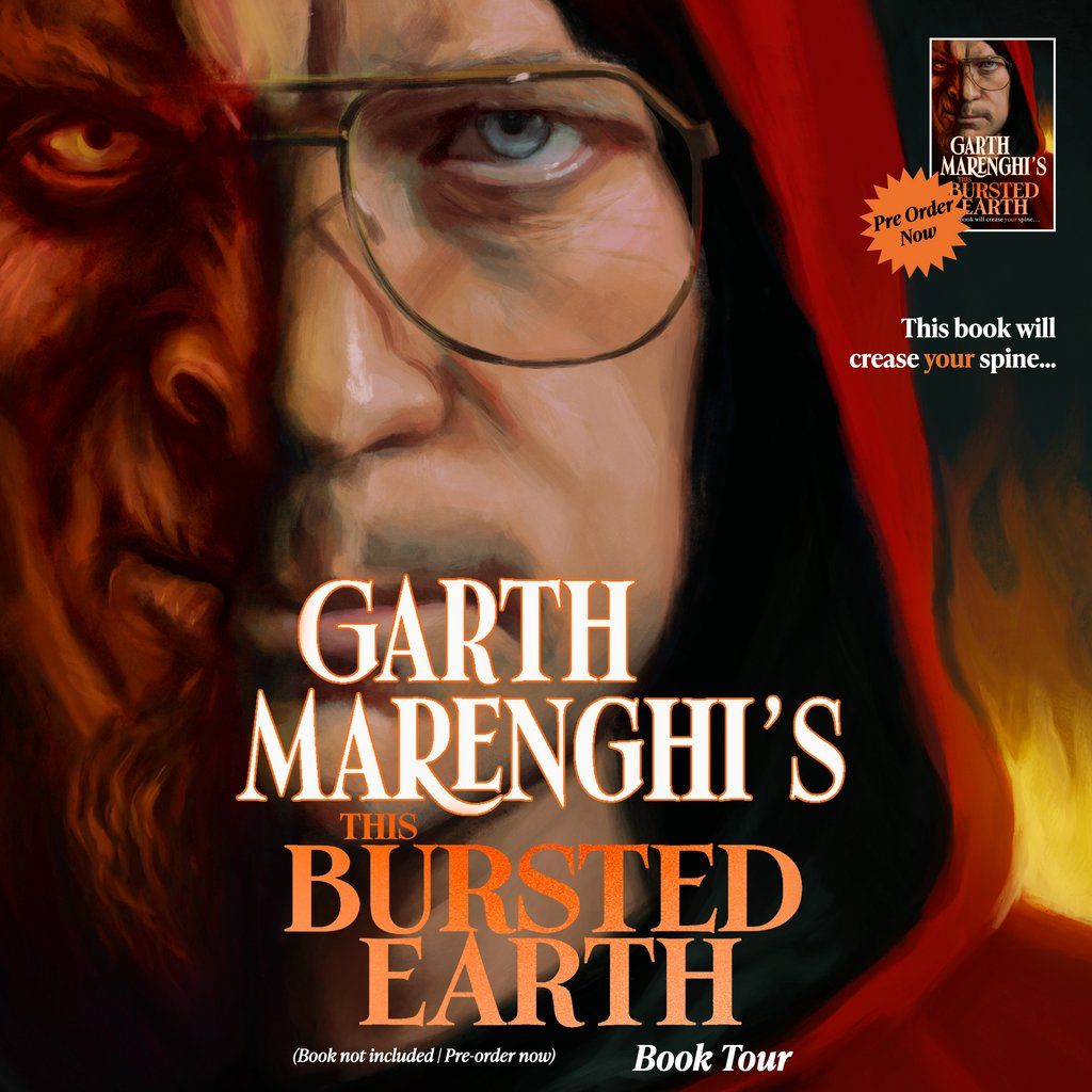 Garth Marenghi This Bursted Earth Book Tour