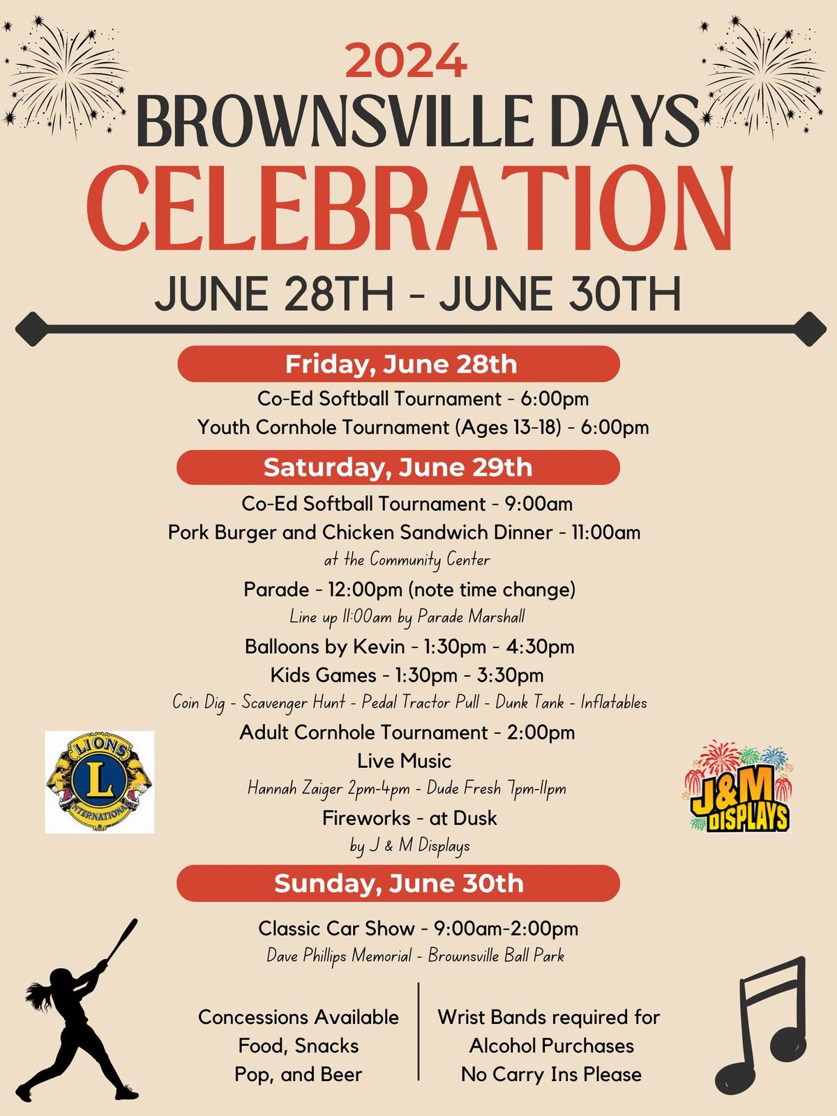 2024 Brownsville Days Celebration | City of Brownsville, MN | June 28 ...