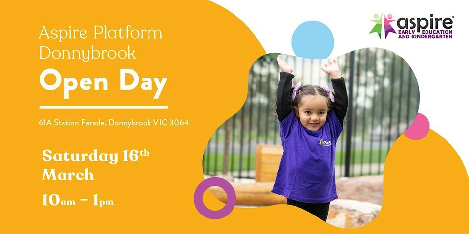 Aspire Platform, Donnybrook Open Day