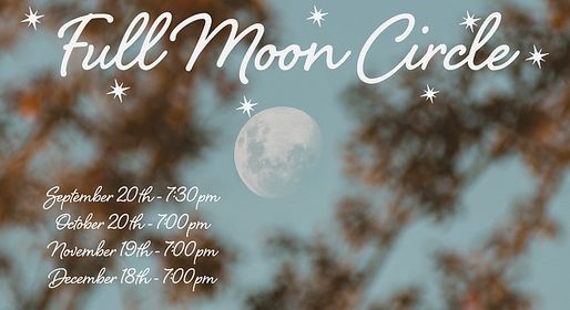 October Full Moon Cirle | Barefoot Studio, Little Rock, AR | October 20 ...