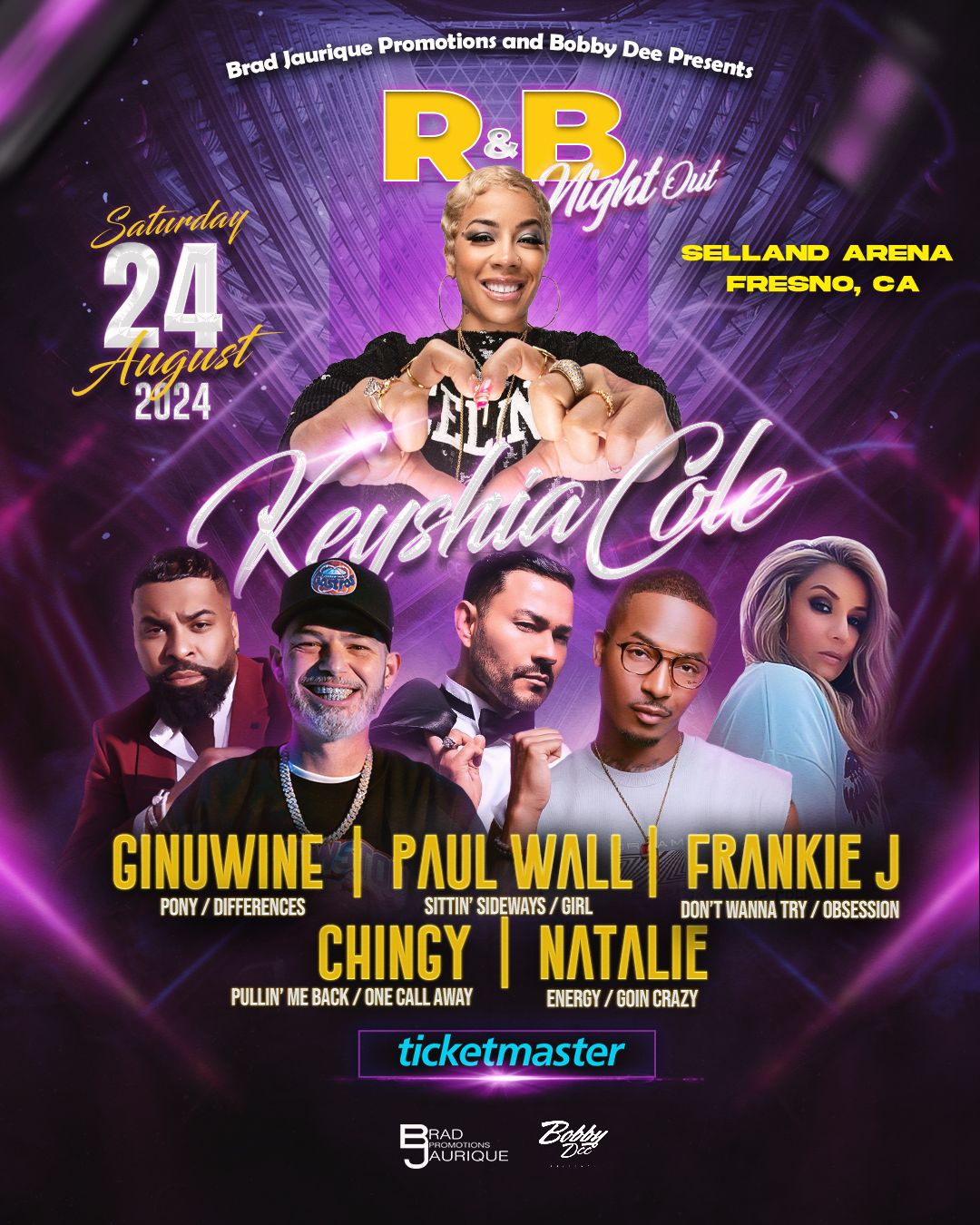 R&B Night Out at Paul Paul Theater at Fresno Fairgrounds