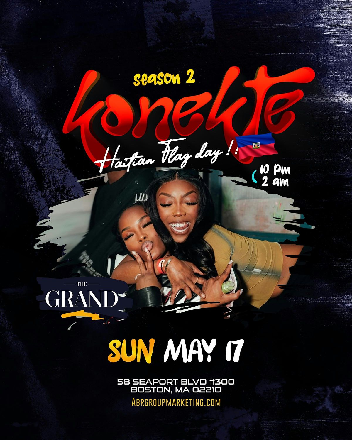 Haitian Flag Party : konekte
