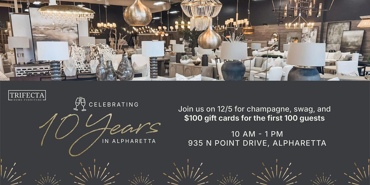 Friday Shopping Event - Luxury Home Furniture in Alpharetta