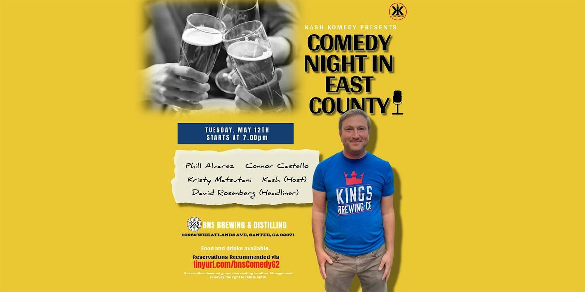 Comedy Night at BNS Brewing