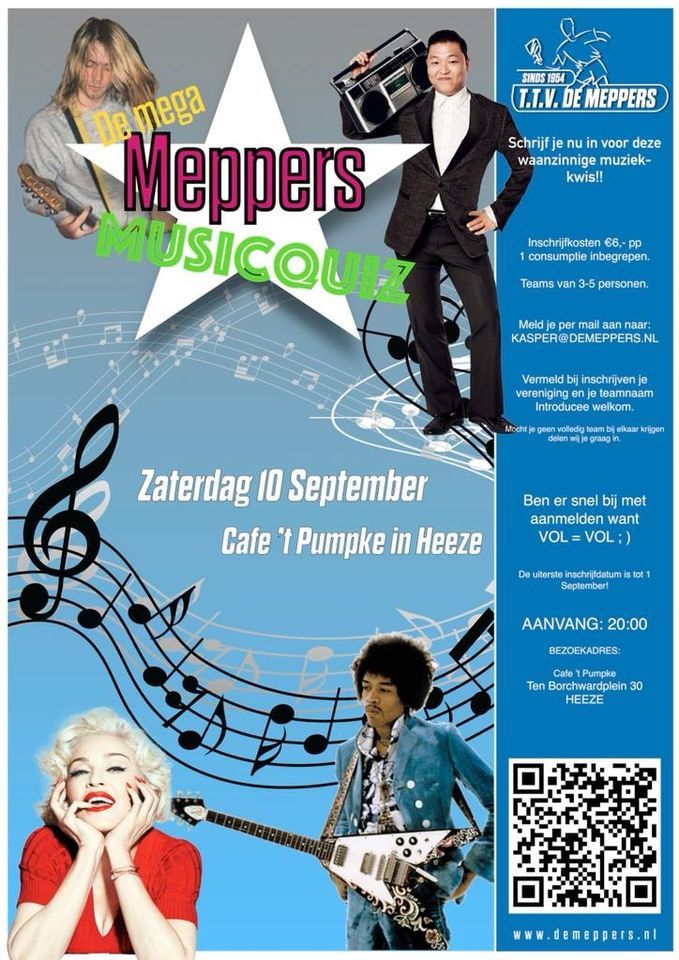 De MegaMeppersMusicQuiz