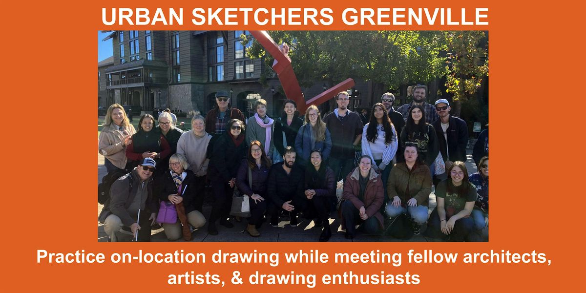 Urban Sketchers Greenville- December 6th Event & HolidayArt Supply Exchange
