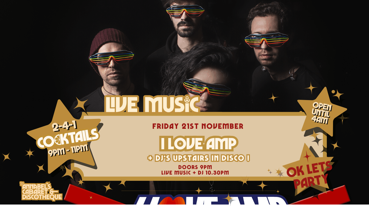 Live Music: The Equalisers \/\/ Annabel\u2019s Cabaret & Discotheque