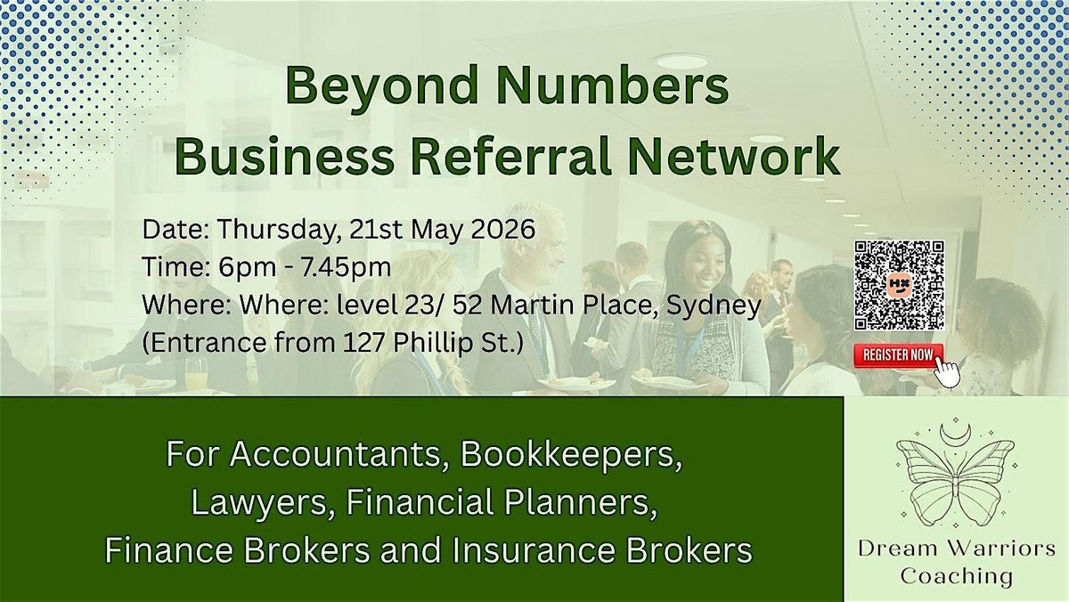 Business Referral Network for Accountants, Bookkeepers, Planners & Brokers