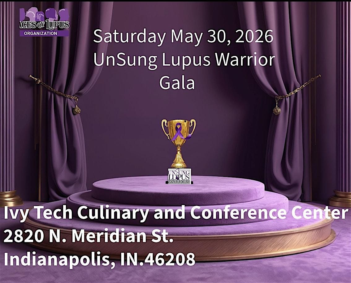 Unsung Lupus Warriors Gala With Charity Auction and Live Music