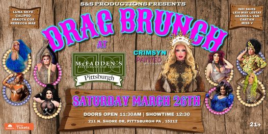 DRAG BRUNCH AT MCFADDEN'S PITTSBURGH