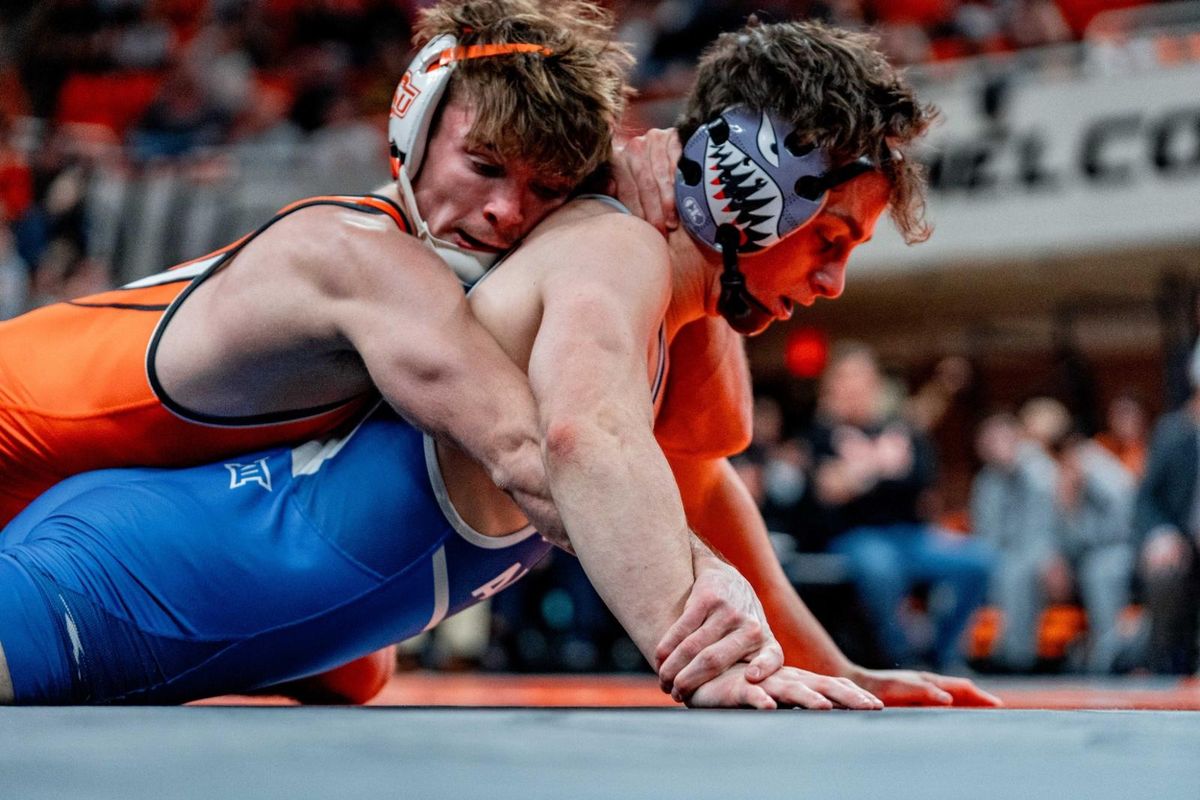 Parking Oklahoma State Cowboys at Air Force Falcons Wrestling