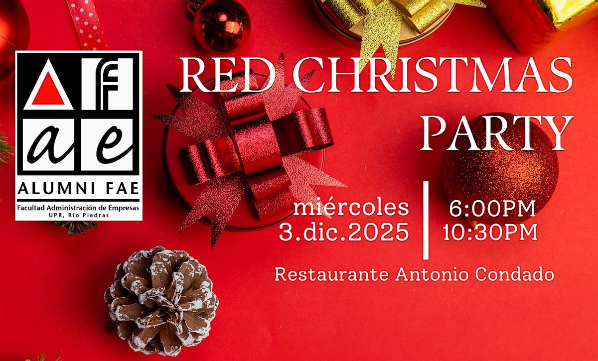 AFAE RED XMAS PARTY 2025
