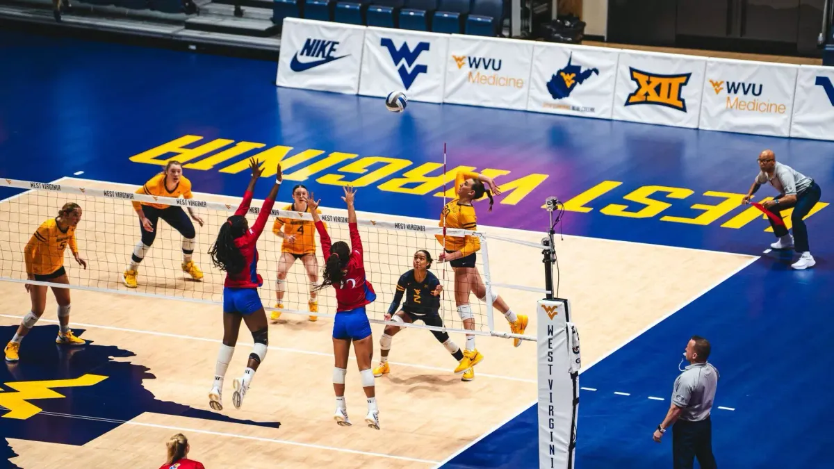 Parking Liberty Flames at West Virginia Mountaineers Womens Volleyball