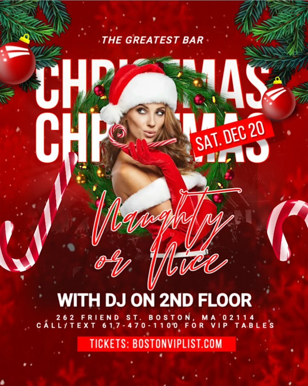 Naughty or Nice Night @ The Greatest Bar
