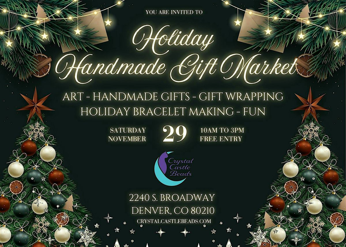 Holiday Handmade Gift Market