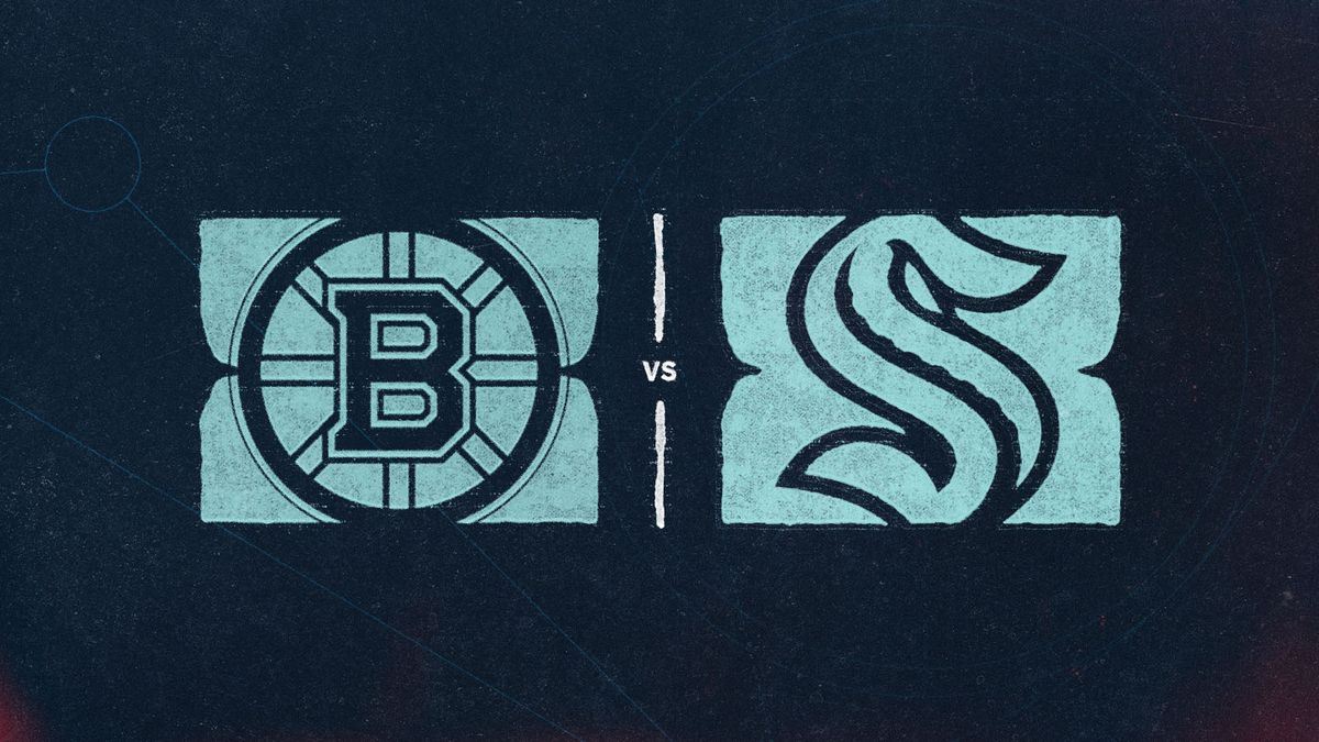 Seattle Kraken at Boston Bruins at TD Garden