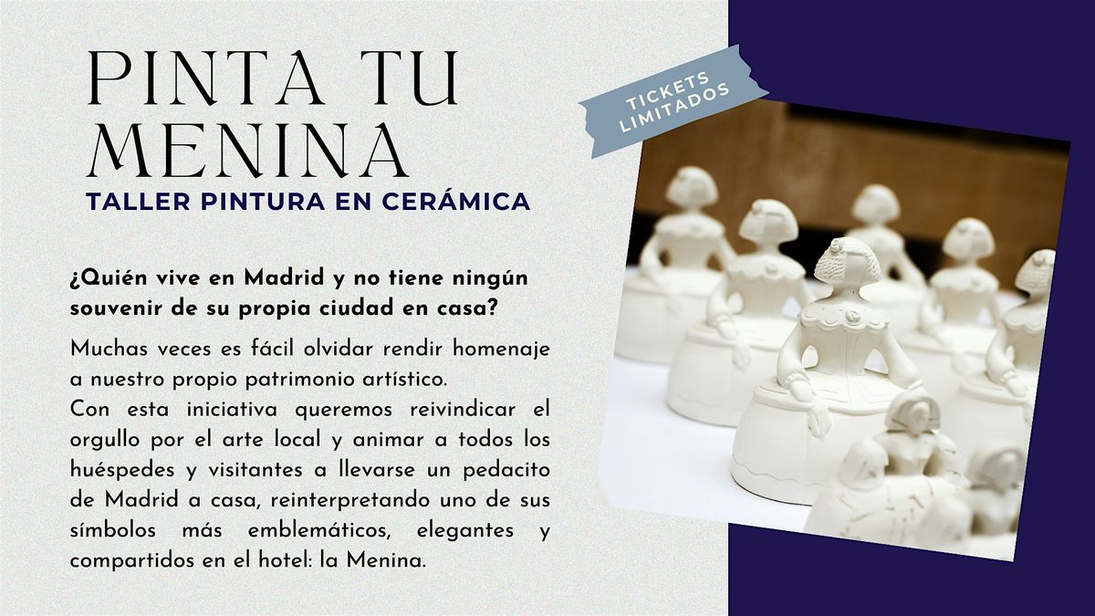 Taller pintura de Meninas cer\u00e1mica