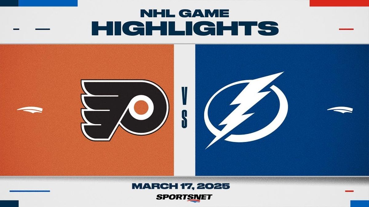 Tampa Bay Lightning vs. Philadelphia Flyers