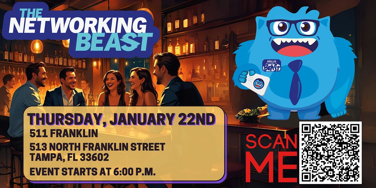 Networking Event & Business Card Exchange by The Networking Beast (TAMPA)