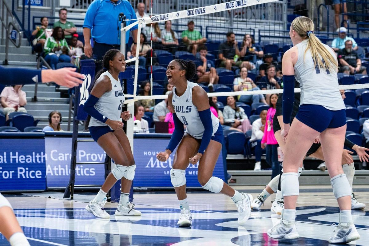 Parking Houston Cougars at Rice Owls Womens Volleyball (Exhibition)