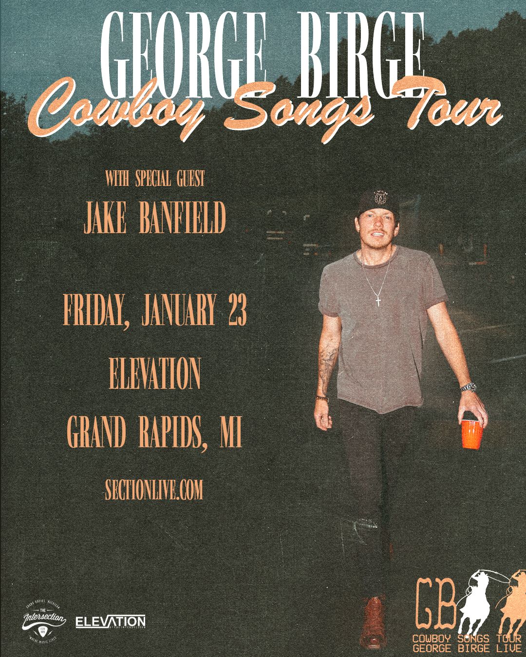 George Birge: Cowboy Songs at The Intersection - Elevation