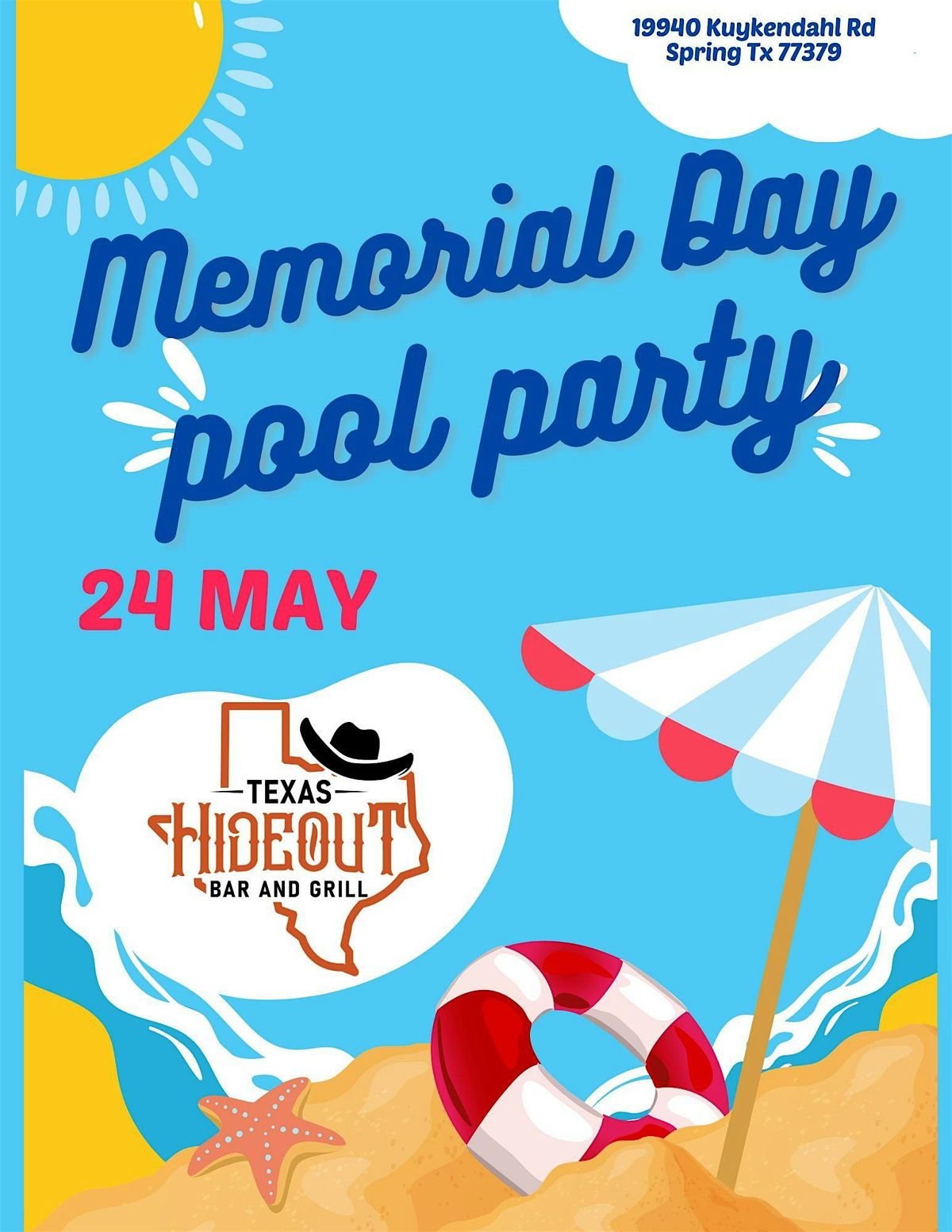 Red Neck Pool Party at Texas Hideout!