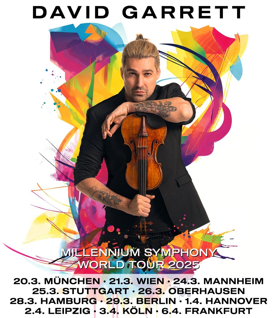 David Garrett at Chicago Theatre