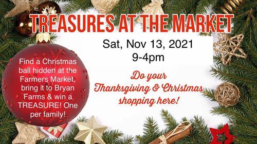 Christmas Lufkin Tx 2022 Treasures At The Market | Angelina County Farmers Market, Lufkin, Tx |  November 13, 2021